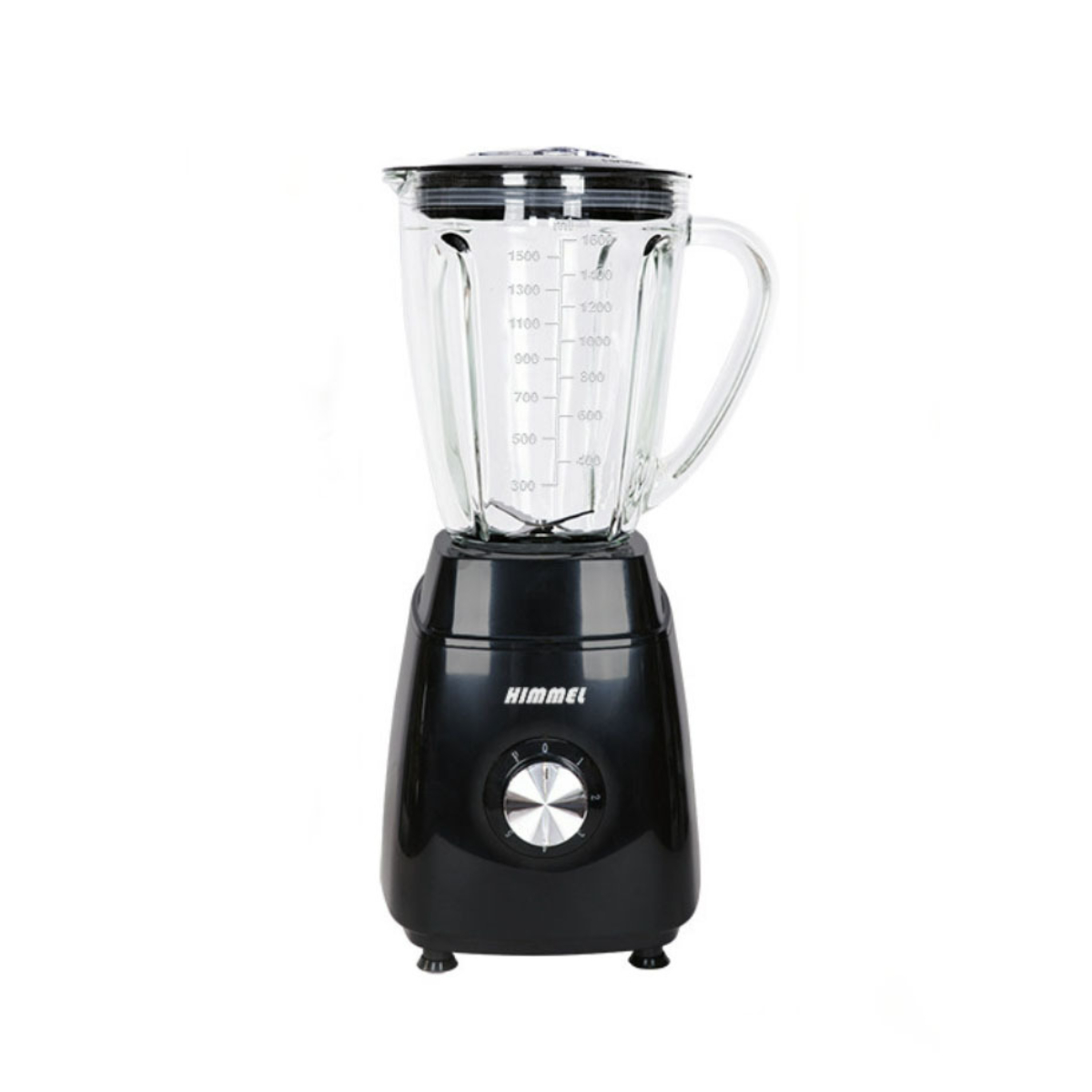 Блендер HIMMEL стационарный 5 скоростей,импульсный режим, 600 Вт, черный BB-2101
