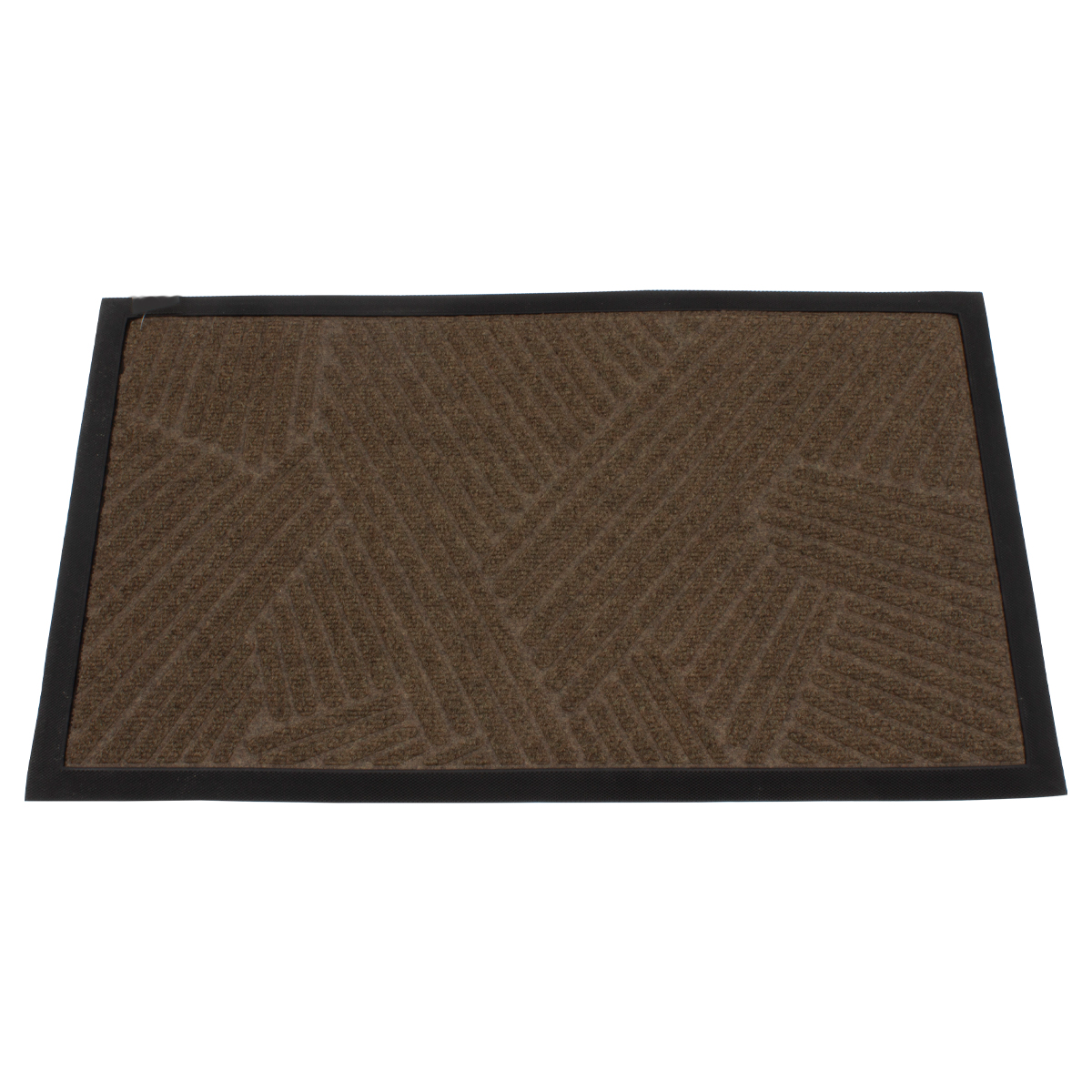 Коврик (коричневый)прорезиненный придеверный 46*76 см., PRC
