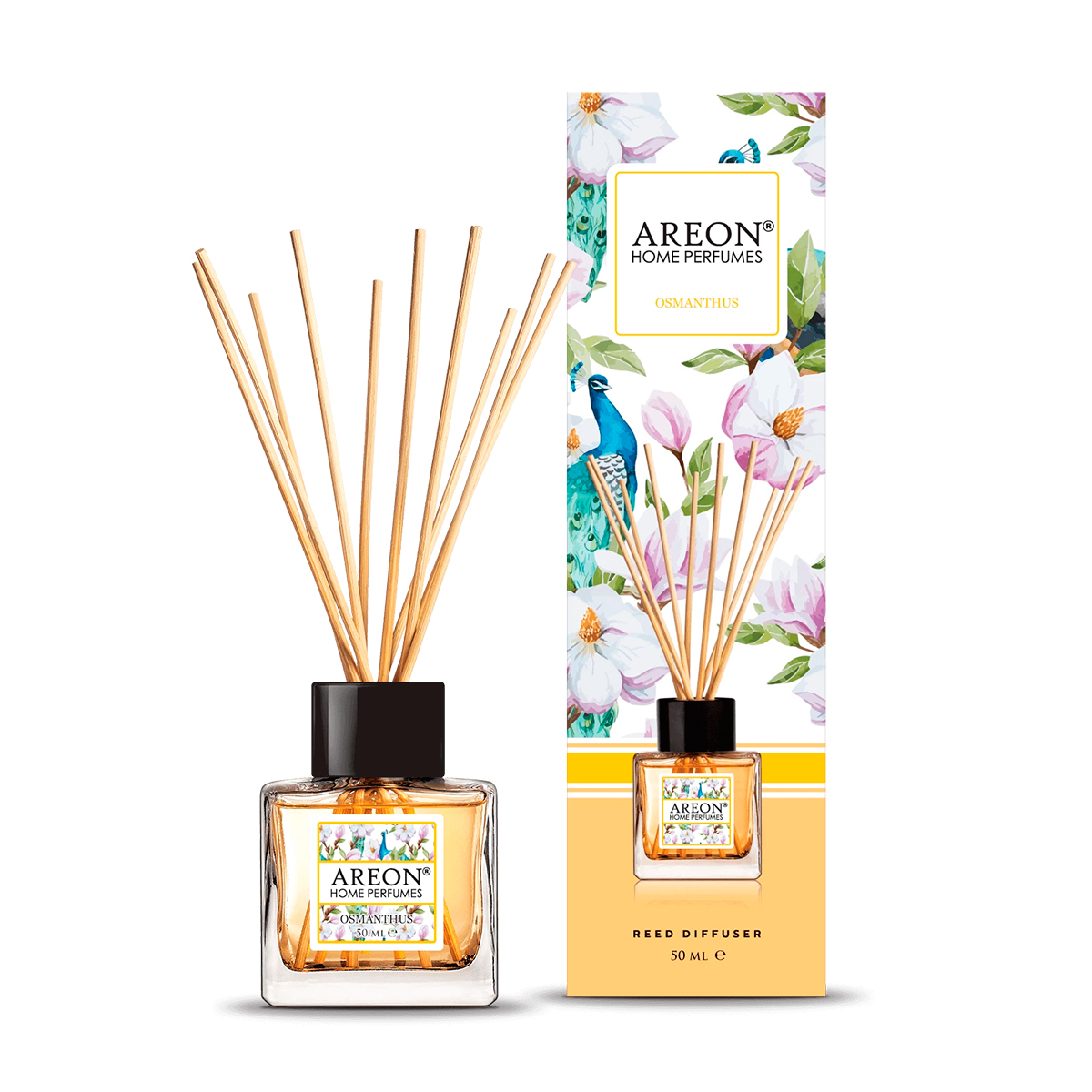 Аромадиффузор Areon Home Perfume Botanic 50 мл Osmanthus