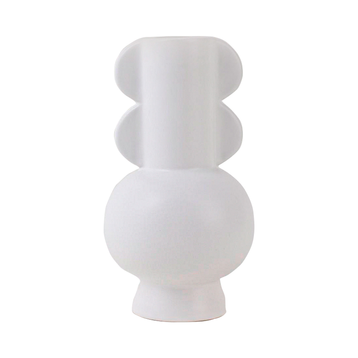 Ваза интерьерная Danny Home Афина 13х13х24,5см керамика