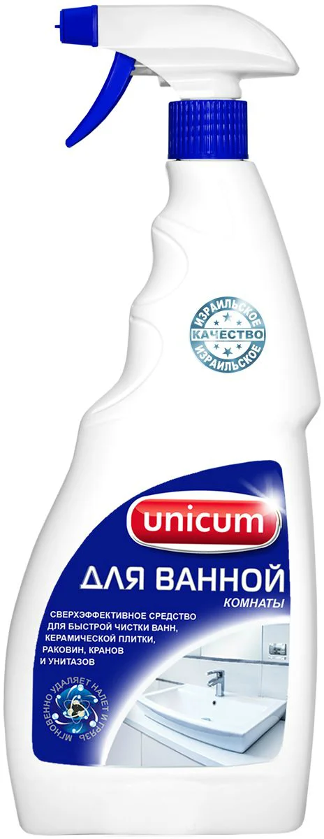 Средство UNICUM для чистки сантехники, ванной комнаты, 500 мл