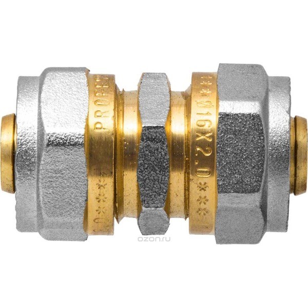 Соединитель (патрубок) 16х16 ц/ц RC, MP-У