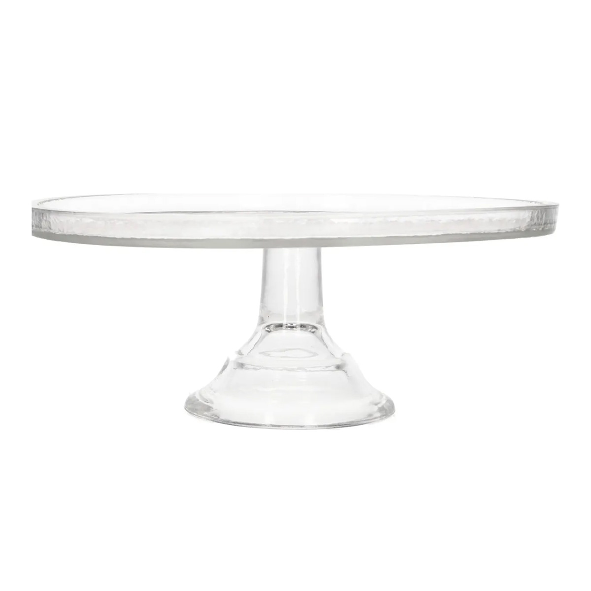 Тортница DH на ножке стекло 27х10 см прозрачная WY03-02