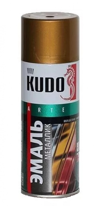 Аэрозоль эмаль 520мл универсальная бронза KU-1029