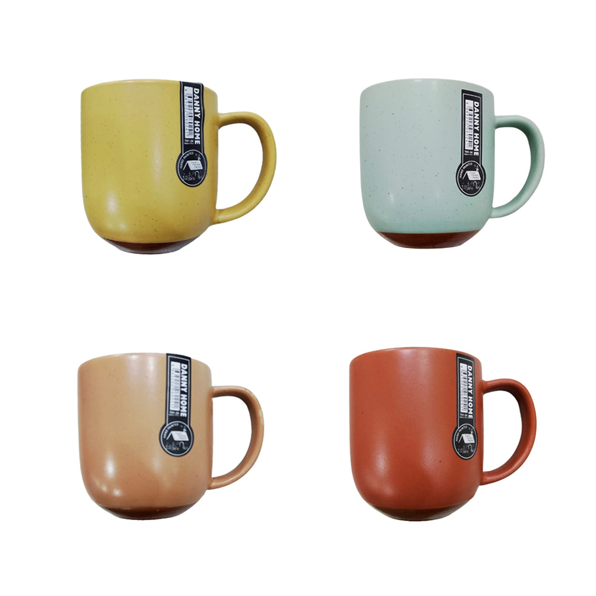 Кружка DH Color 400мл 4цв.в ассорт. T01-34