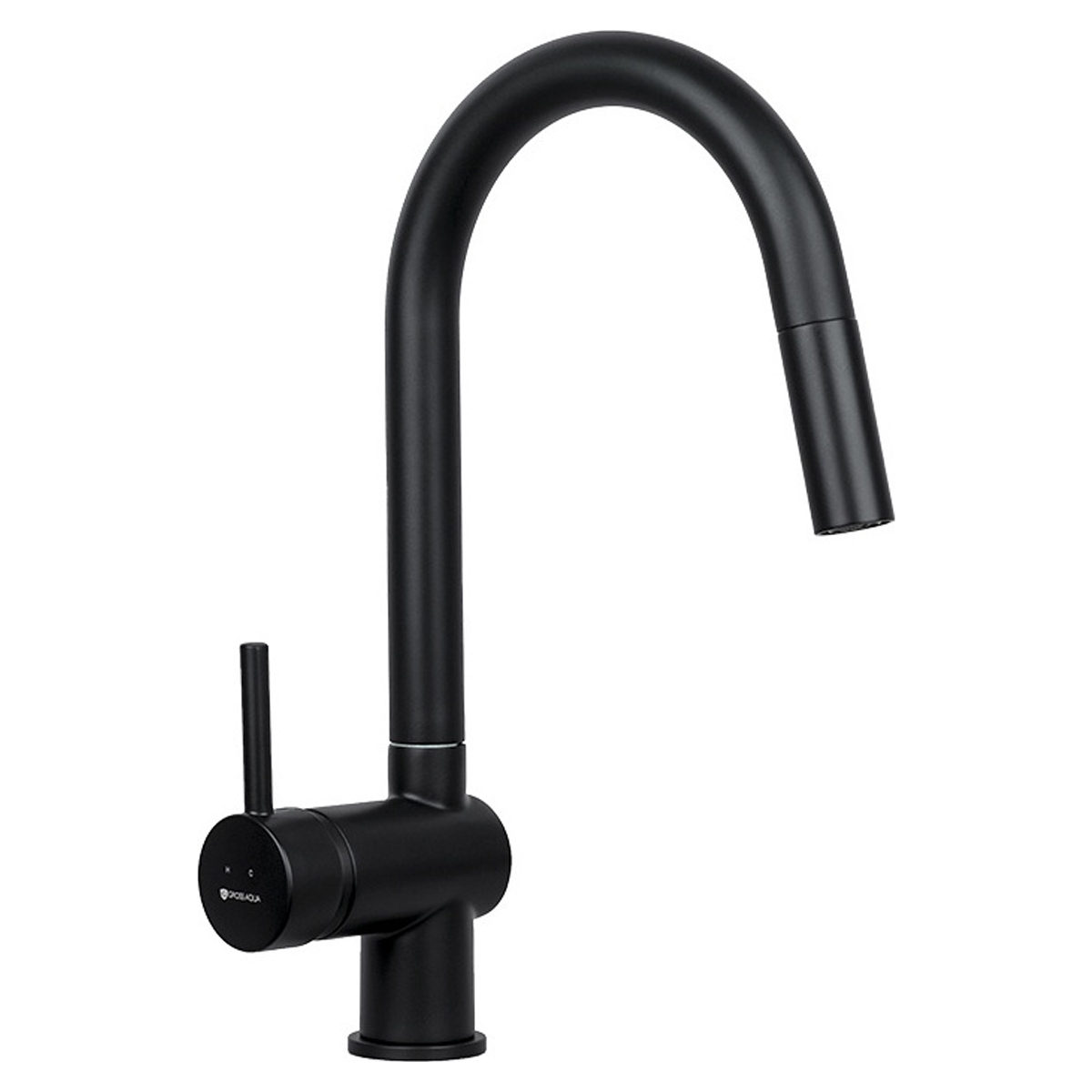 Смеситель д/кухни с вытяж.изливом GROSS AQUA 3140609MB Extra