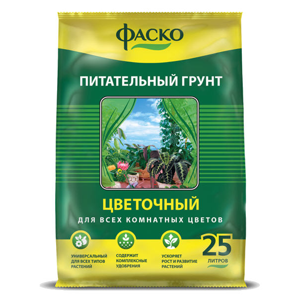 Почвогрунт Фаско® Цветочный Универсальный 25л