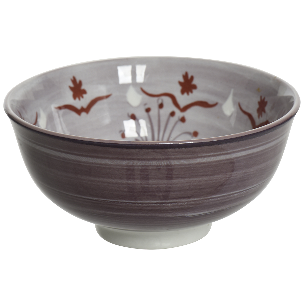 Салатник Цветы 7,1х15,5 см фарфор фиолетовый 825736 Kmg