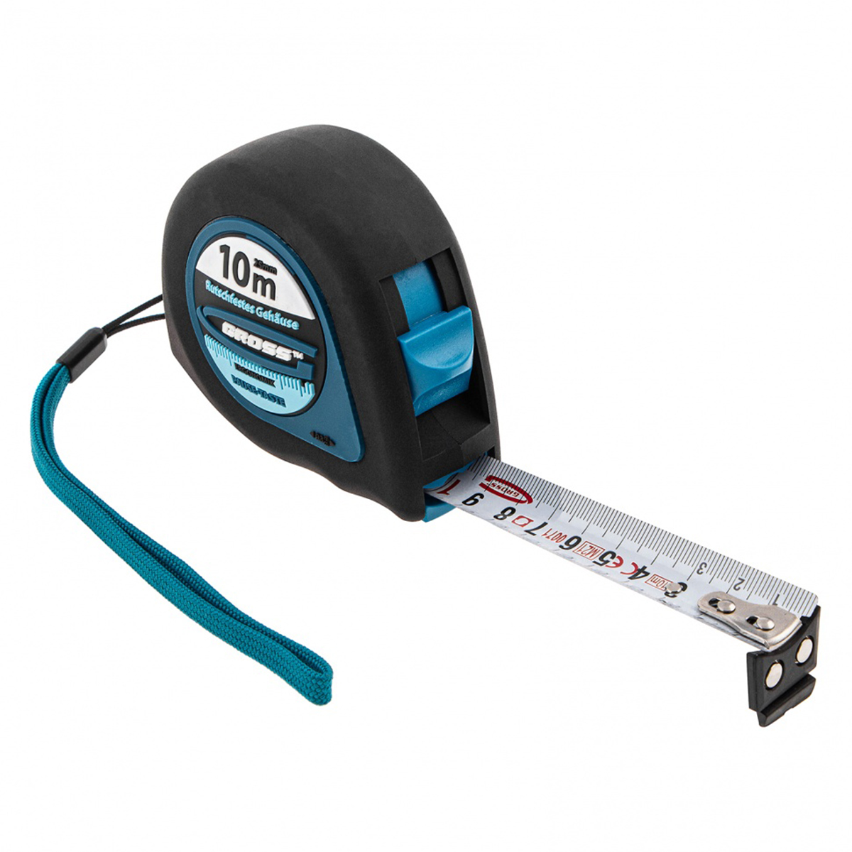 Рулетка GROSS ergonomisch 10х25