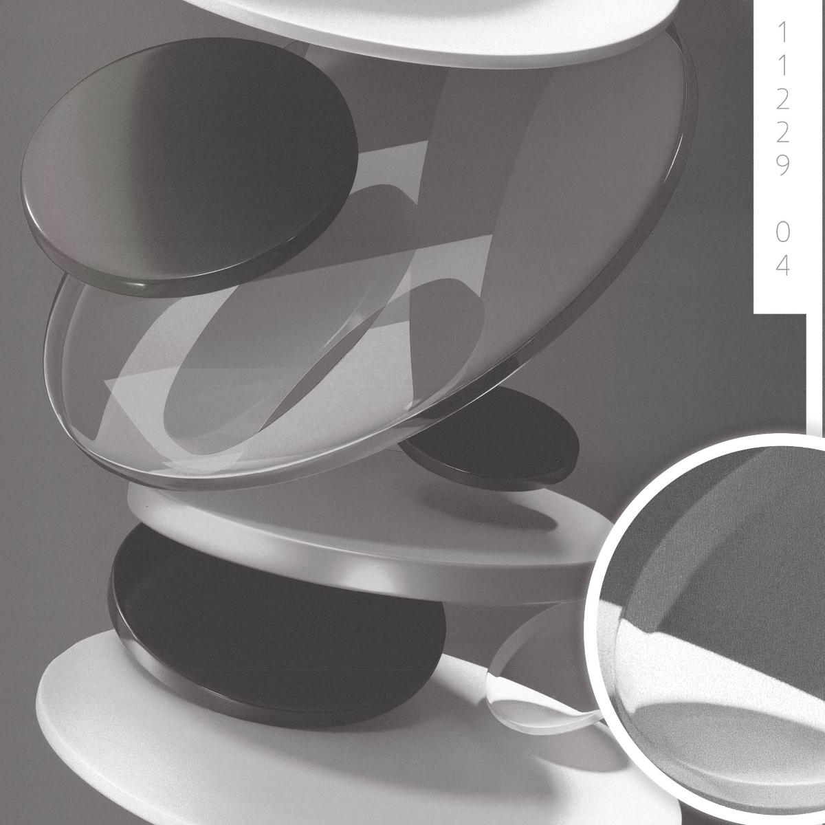 Обои 11229-04 Артекс Диски (10,05*1,06)(6) винил горячего тиснения на флизелине