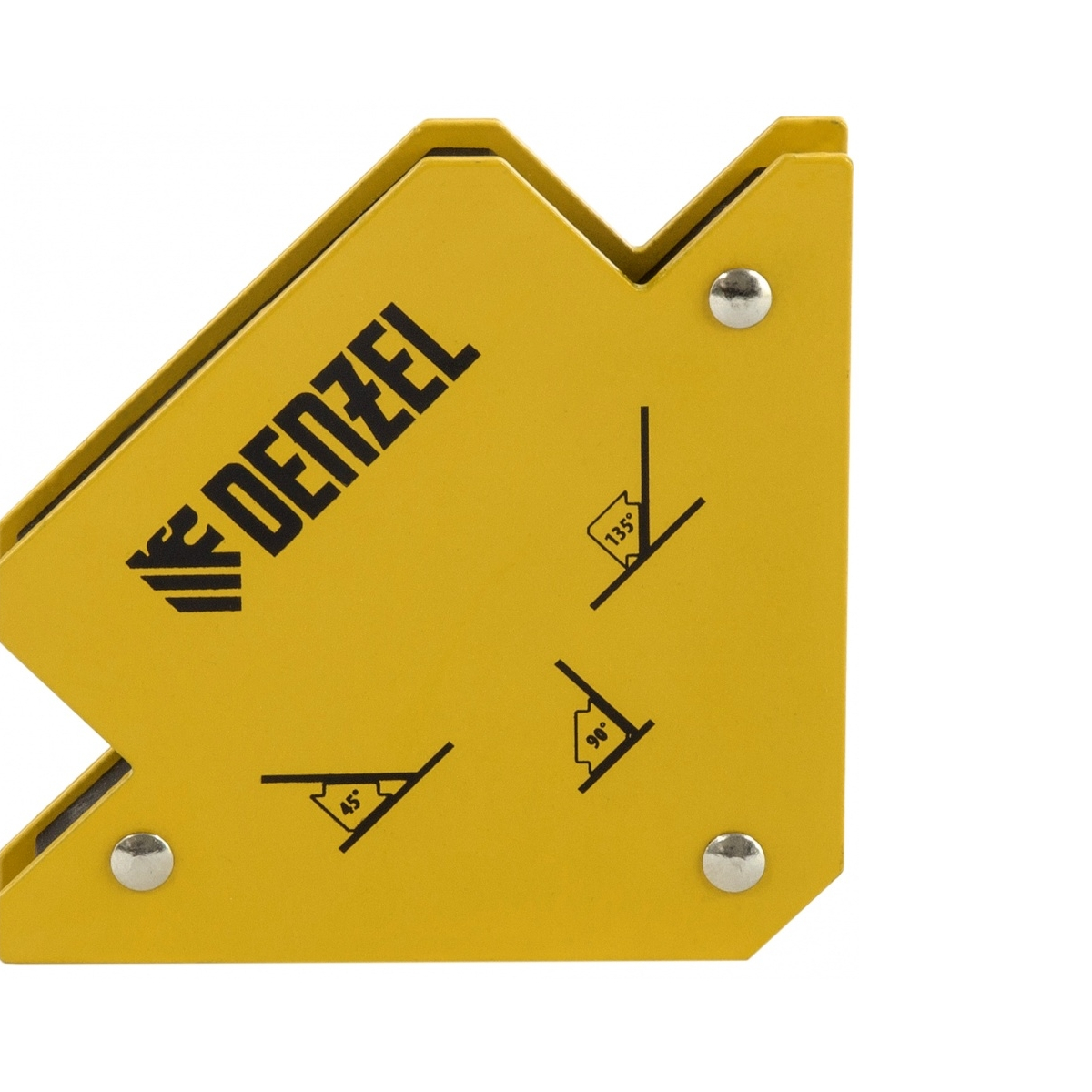 Фиксатор магнитный для сварочных работ усилие 25 LB// Denzel