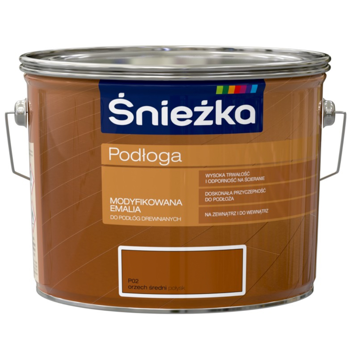 Эмаль Sniezka Podloga для пола промежуточный орех P02 2.5 л Эмаль Sniezka Podloga для пола промежуточный орех P02 2.5 л
