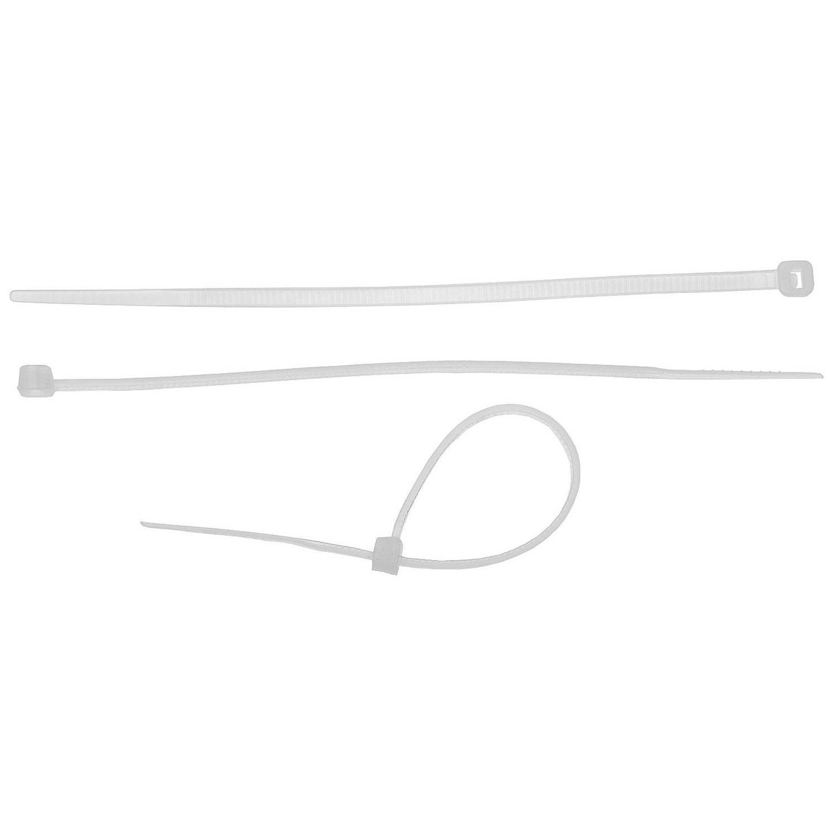 Хомуты ЗУБР нейлоновые тип 7 белые 4,8ммх400мм 25шт