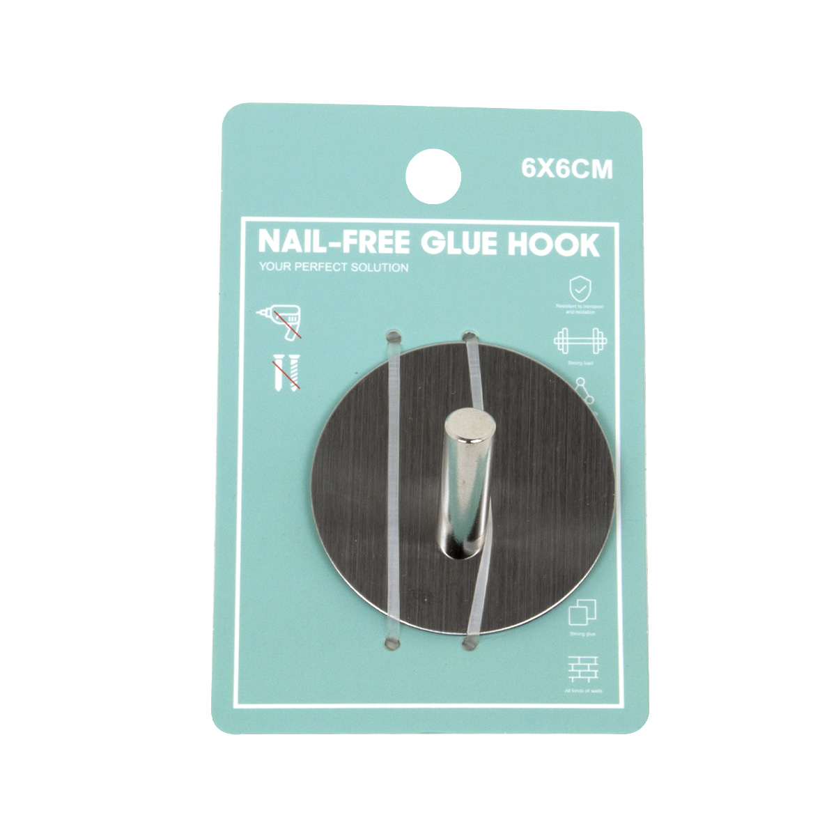 Крючок для ванной комнаты хром 5.3cm BHK0082AA