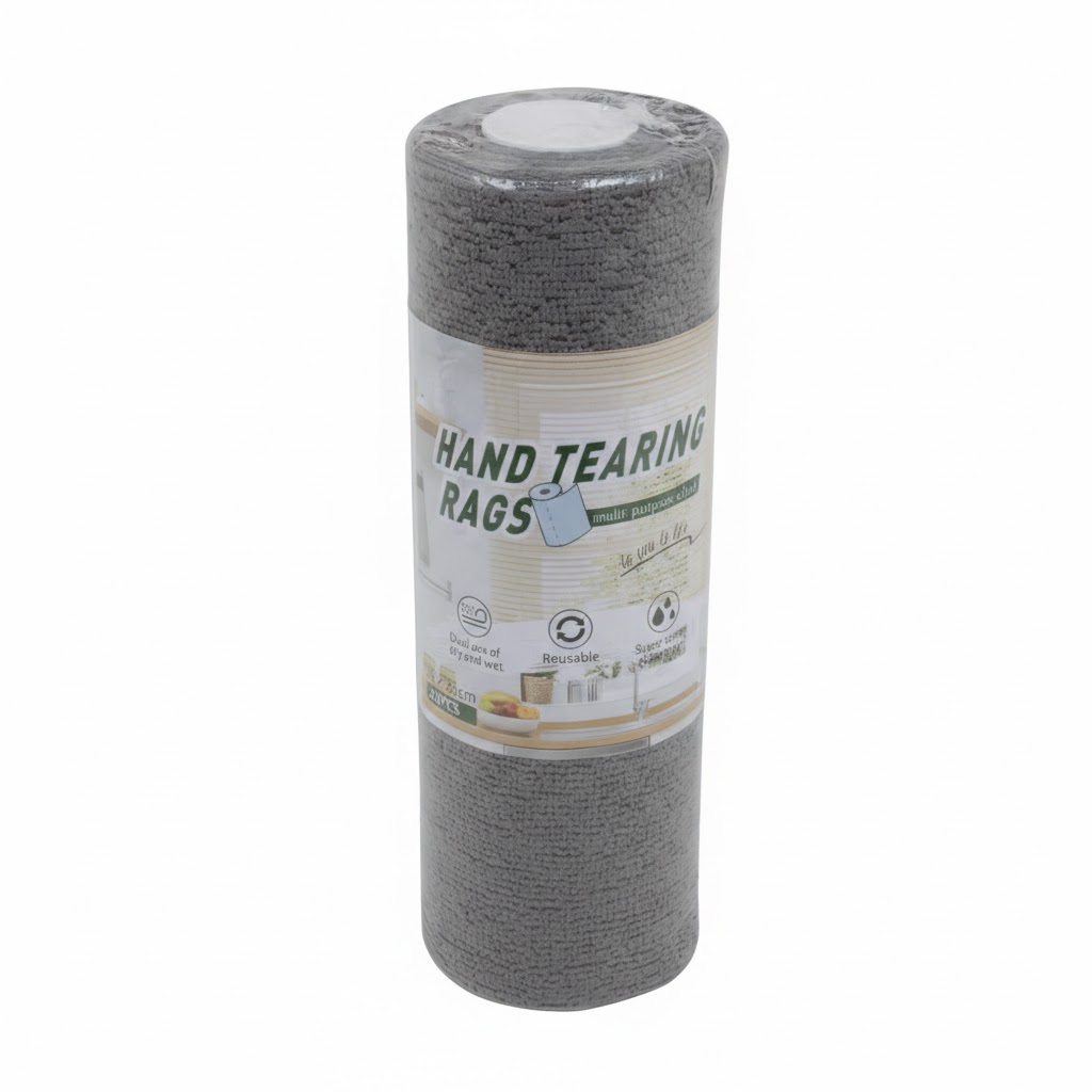 Салфетки в рулоне отрывные универсальные 20 листов в рулоне 25х25см FY-3