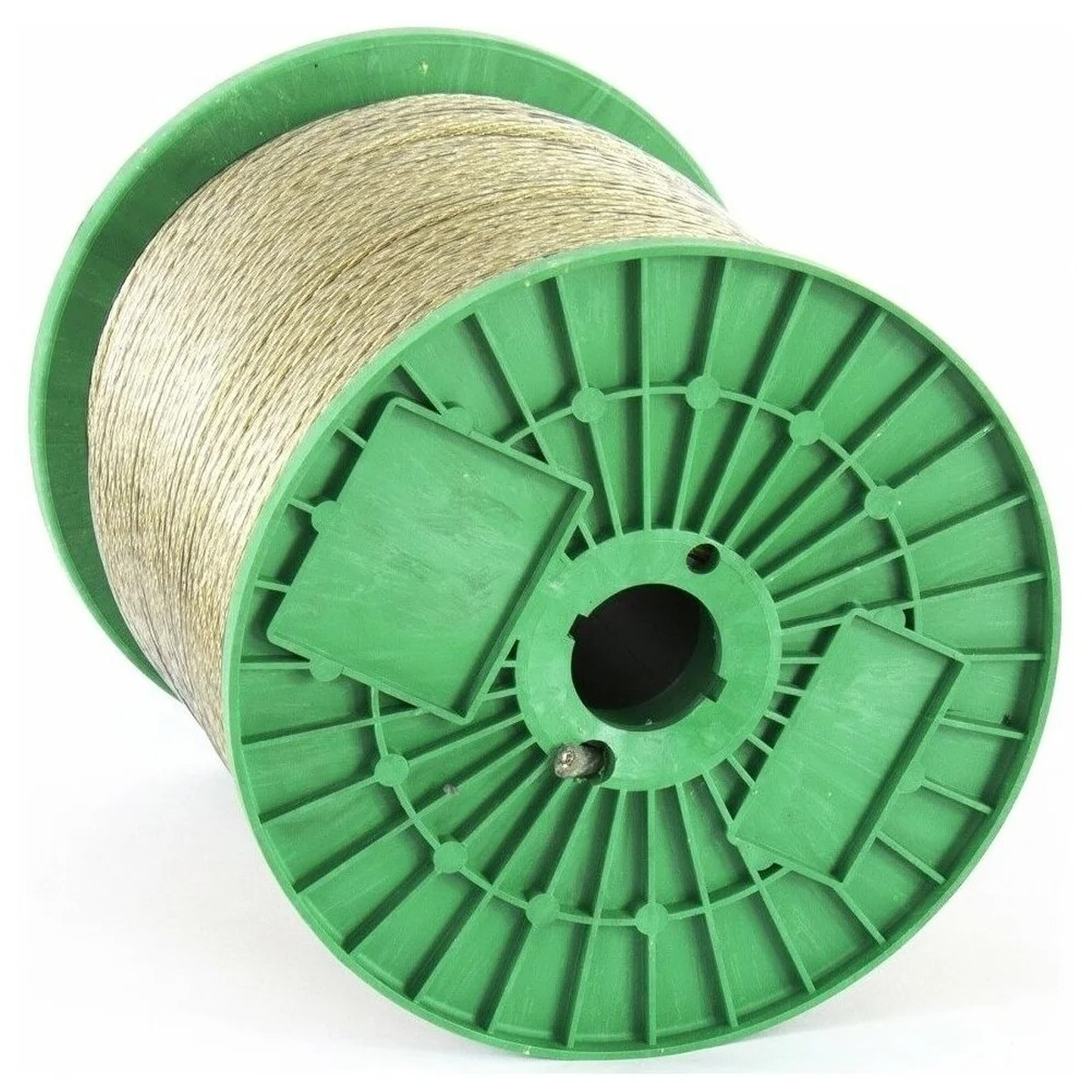 Трос металлополимерный  прозрачный ПР-6.0, (6,0мм толщина, моток 150м.п.) // СИБРТЕХ Россия