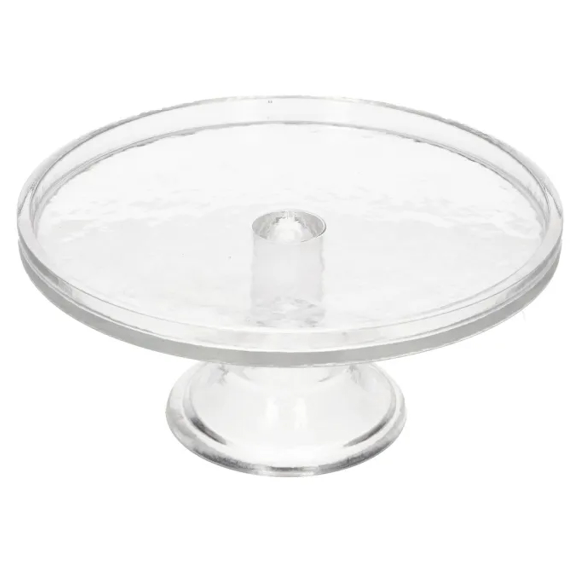Подставка для торта DH 21х10 см прозрачное стекло WY03-01