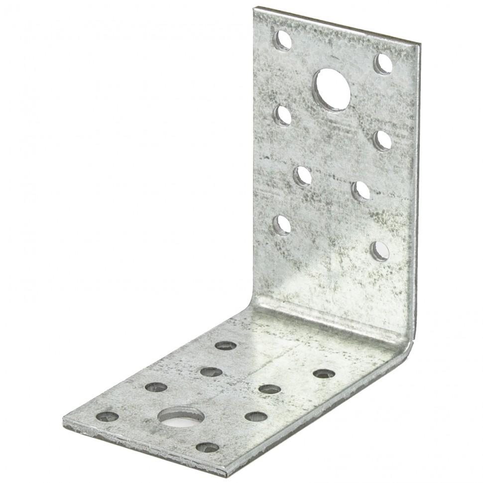 Крепежный уголок 2,0 мм, КU 70x70x40 мм, Россия// Сибртех