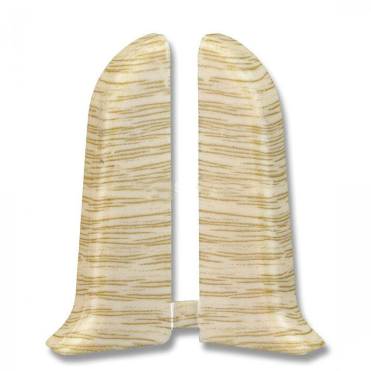 Торцевая для плинтуса Е67 мм"Идеал Элит" 213 / Дуб северный (пара)