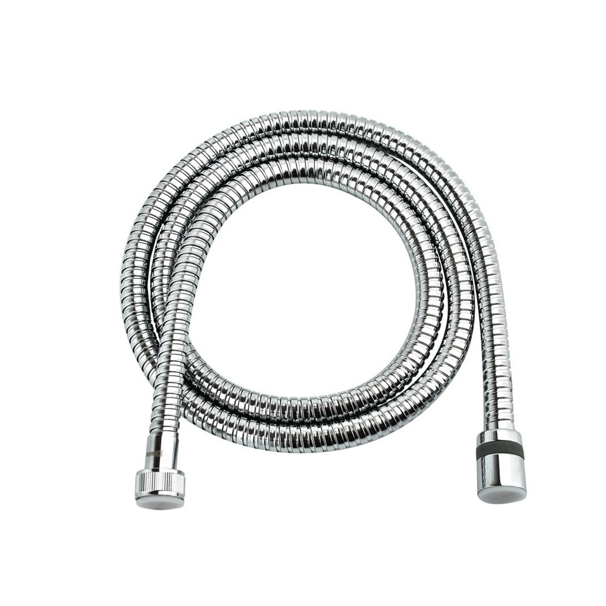 LE8028S "Аксессуары" Lemark Шланг душевой двухзагибный 1,2м, сталь хромированная, пакет с подвесом