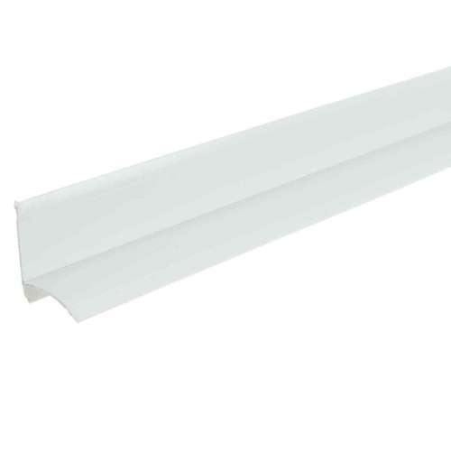 Бордюр на ванну 25мм универсальный 2,0м "Идеал", 001-G Белый глянцевый