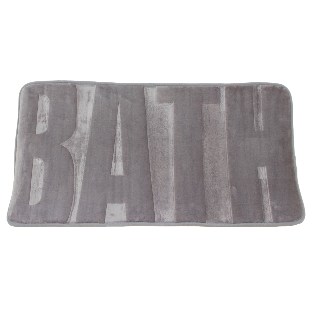 Коврик для ванной комнаты Sanitary Bath 45х75 см серый 0916 CN