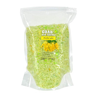 Соль для ванны Банные штучки, Липовый цвет 1 кг в дой-пак 33561