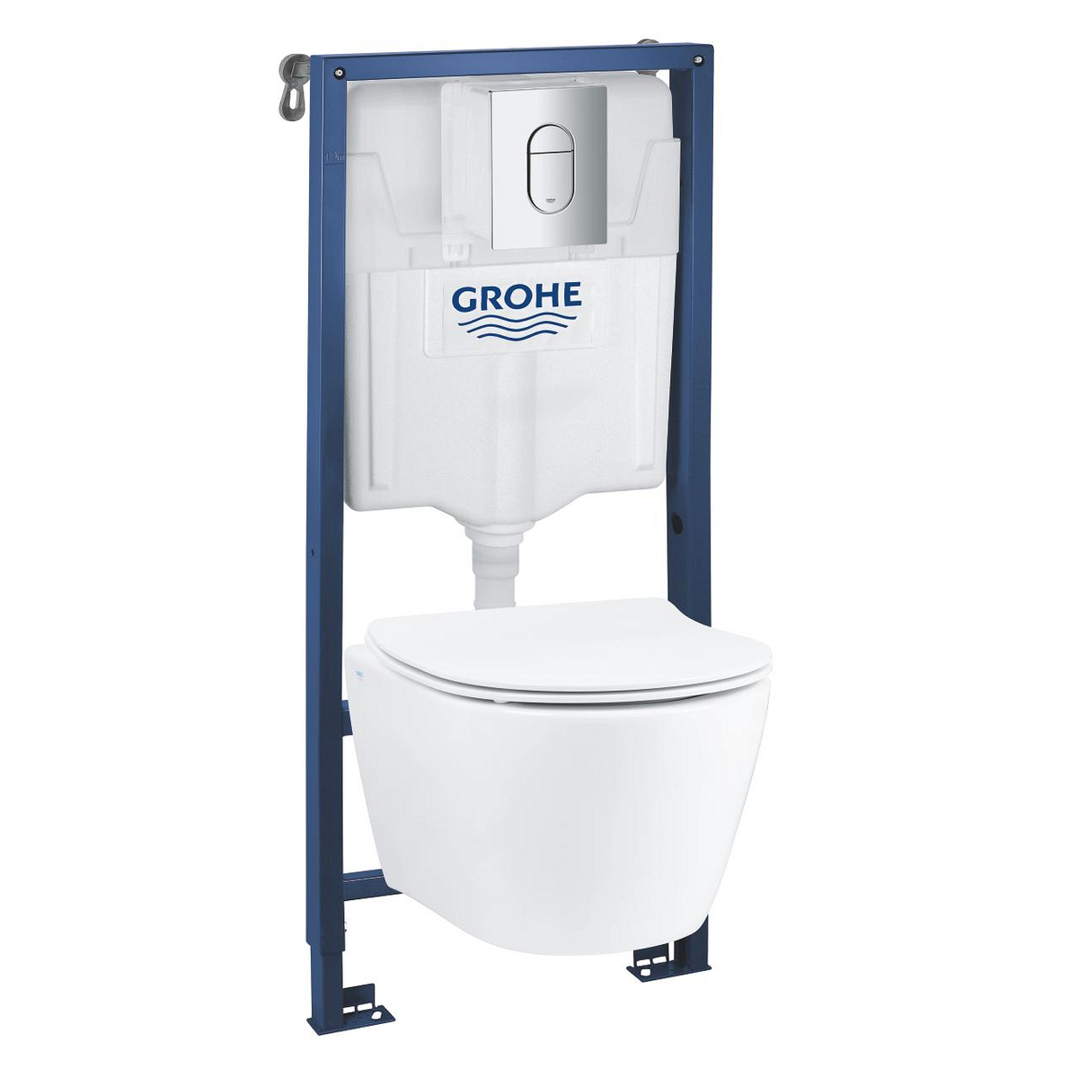 Набор GROHE Solido 4 in1 with Serel SP26 ceramic WC (101046SH0H)