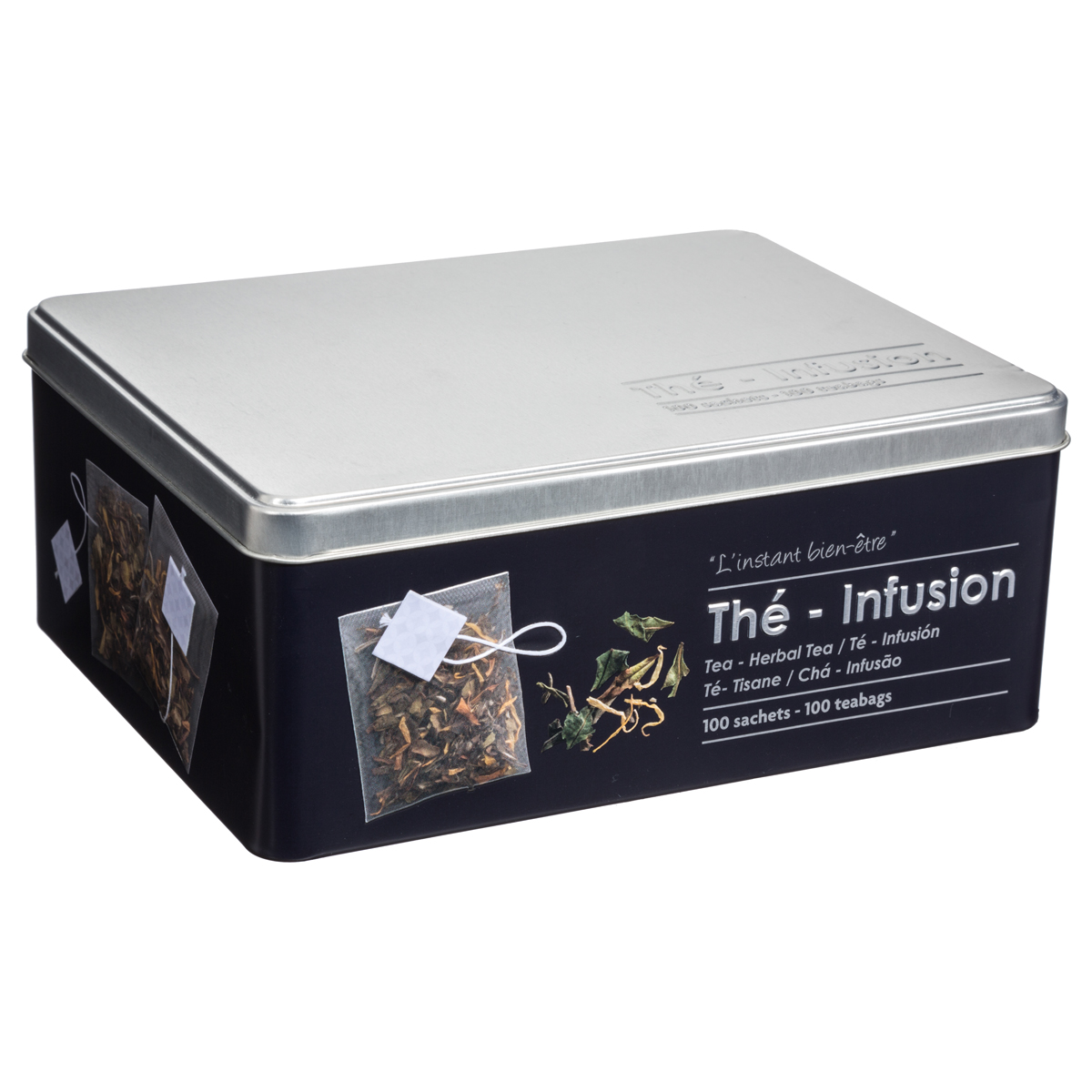 Коробка для чайных пакетиков 5Five металл 136315