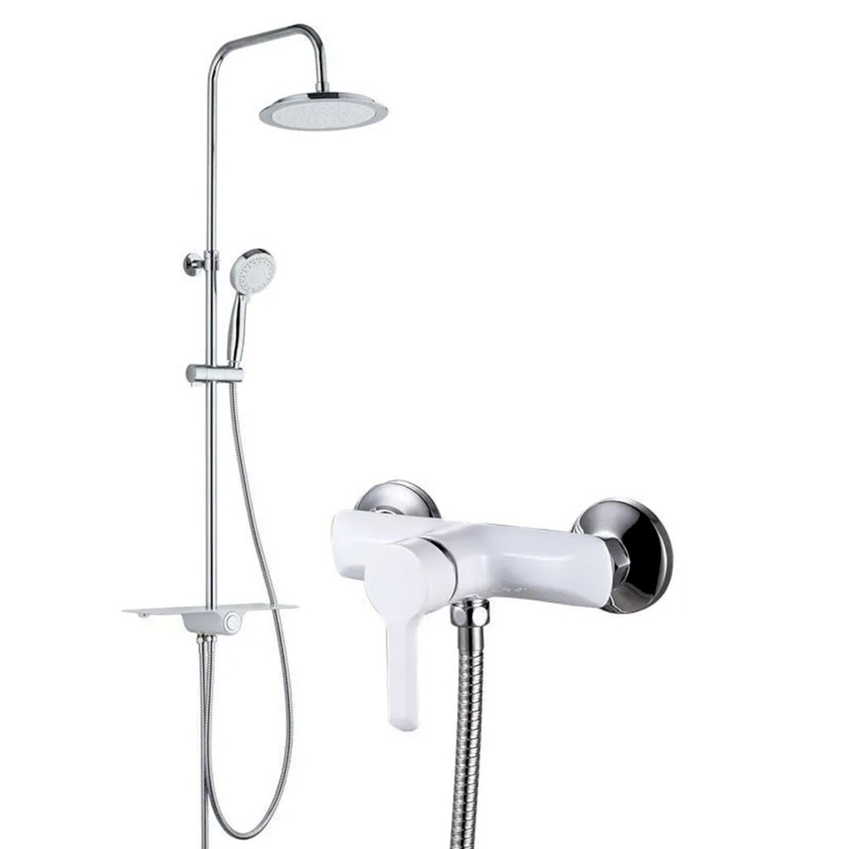 Душевая система со смесителем для душа, хром ESKO SR2in1
