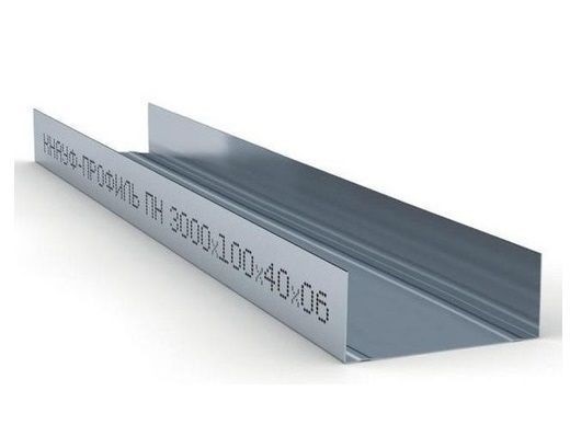KNAUF-профиль для ГКЛ ПН 100*40 (3м) 0,6мм