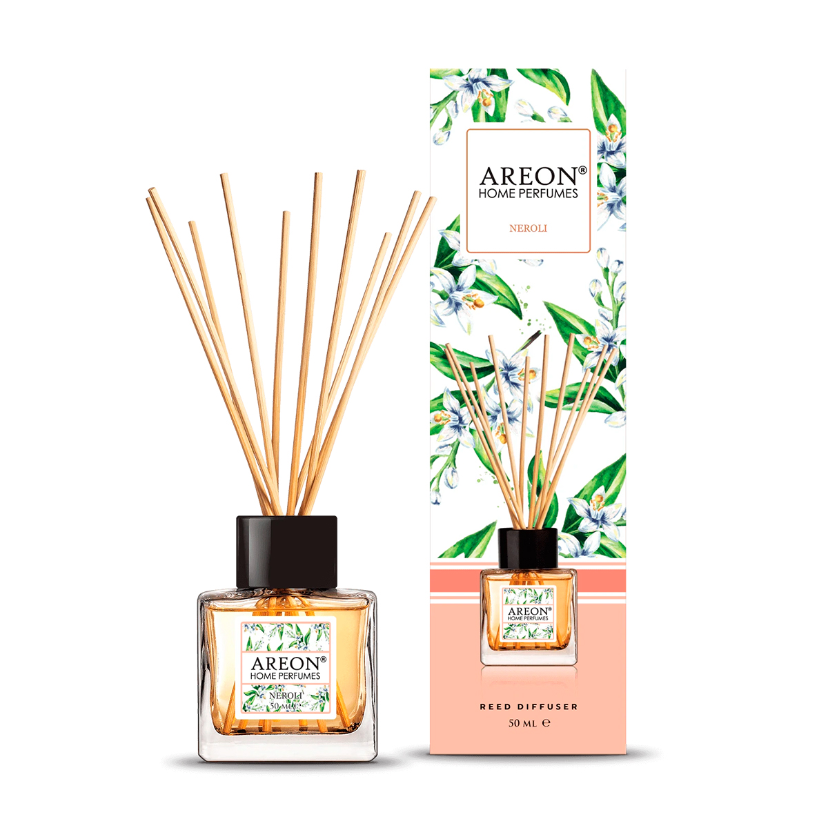 Аромадиффузор Areon Home Perfume Botanic 50 мл Neroli Аромадиффузор Areon Home Perfume Botanic 50 мл Neroli