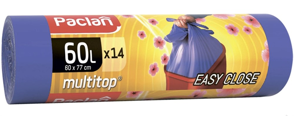 Paclan мешки для мусора Multi-Top Aroma 60 л, 14 шт
