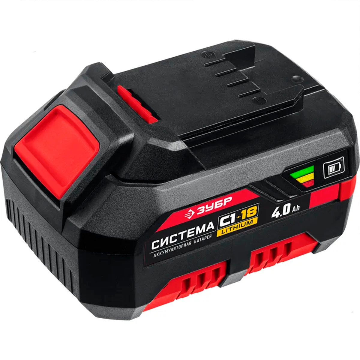 Пила сабельная ЗУБР 18В, 1 АКБ (4Ач), СПЛ-185-41  в коробке,