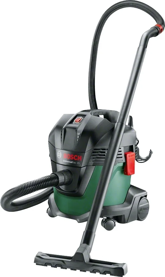 Пылесос Bosch универсальный UniversalVac 15,1000 Вт,15 л,23 кПа,Масса : 6 кг,Длина кабеля: 4 м