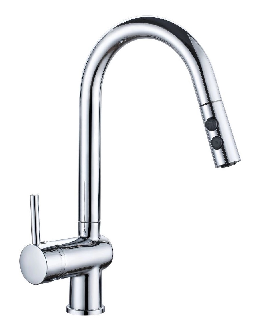Смеситель д/к Gross Aqua Extra с вытяж.изливом  3140609С Смеситель д/к Gross Aqua Extra с вытяж.изливом  3140609С