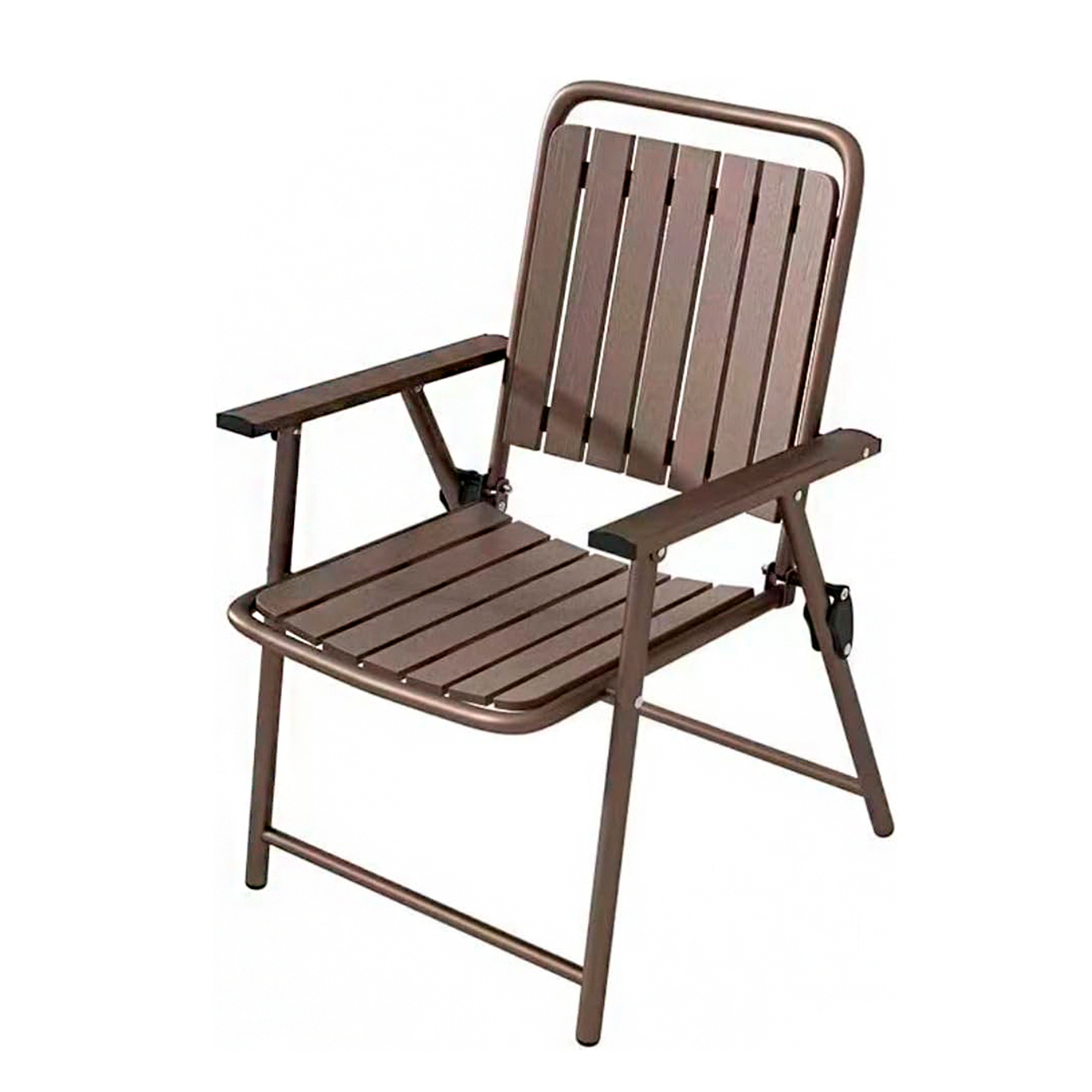 Стул складной пластиковый для терассы с металическим каркасом, 54х64х91 см, TX-1056C CN