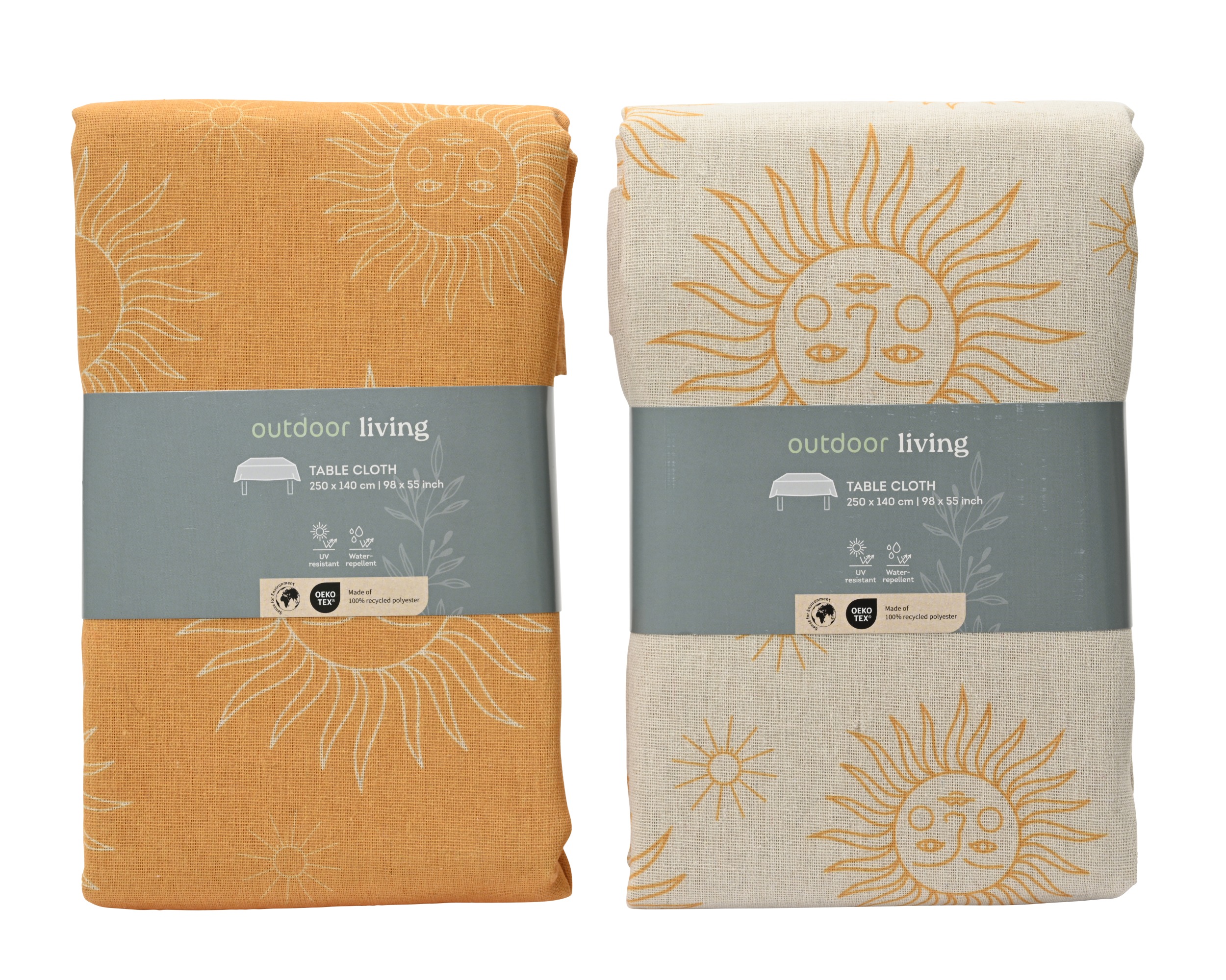 Скатерть Outdoor living 140х250 см 873979 2 цв. в ассортименте