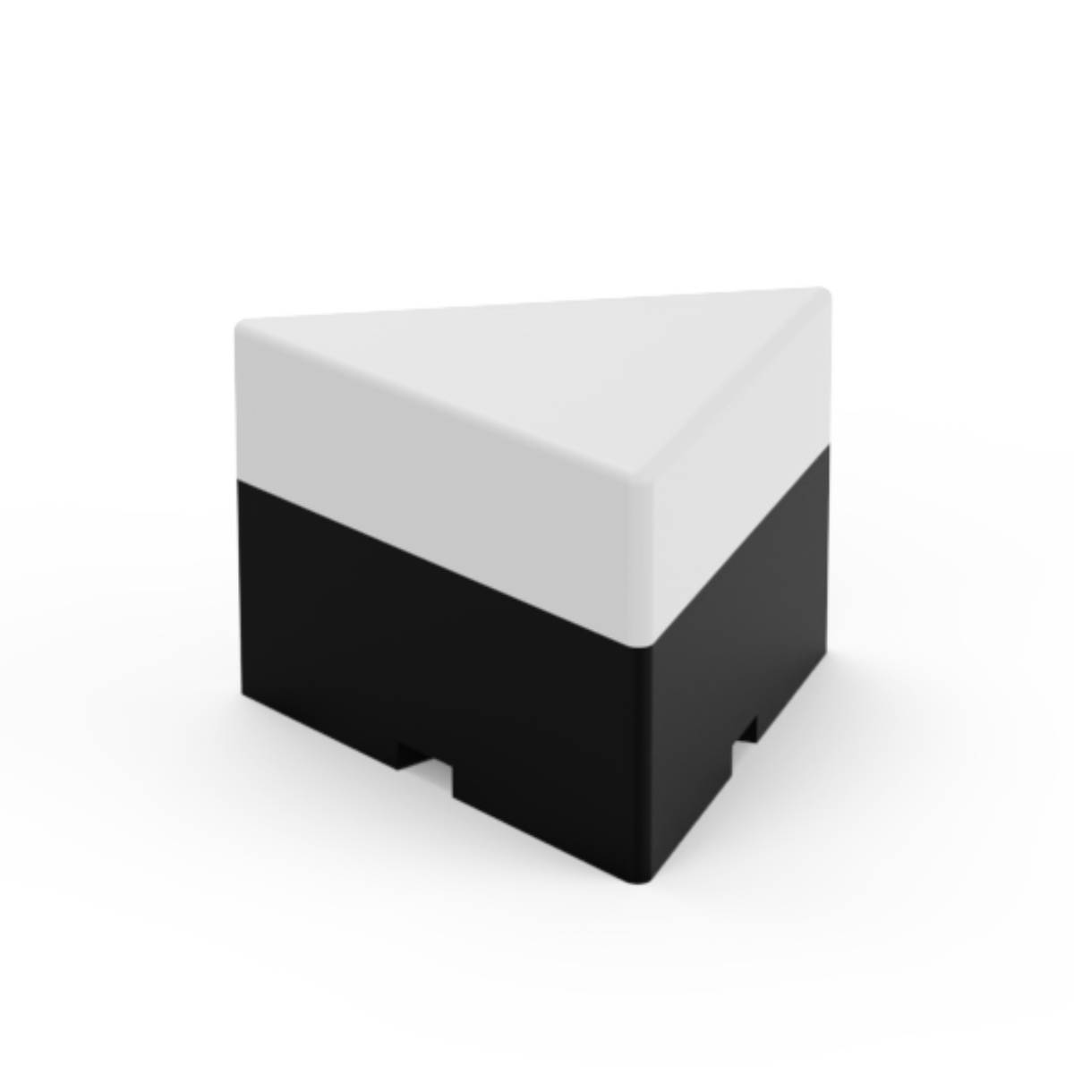 Модуль Gauss LED треугольный IP40 72*63*55мм 3W 200Лм 6500К Shop Lighting черный 1/100 883665348