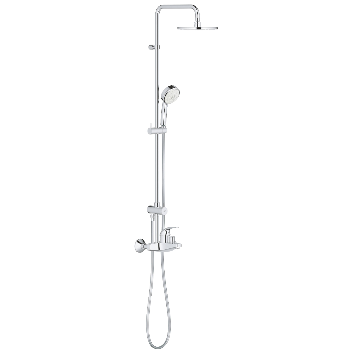 Душевая система GROHE  26305001 Tempesta Cosmopolitan 200 ,Ван круг белый