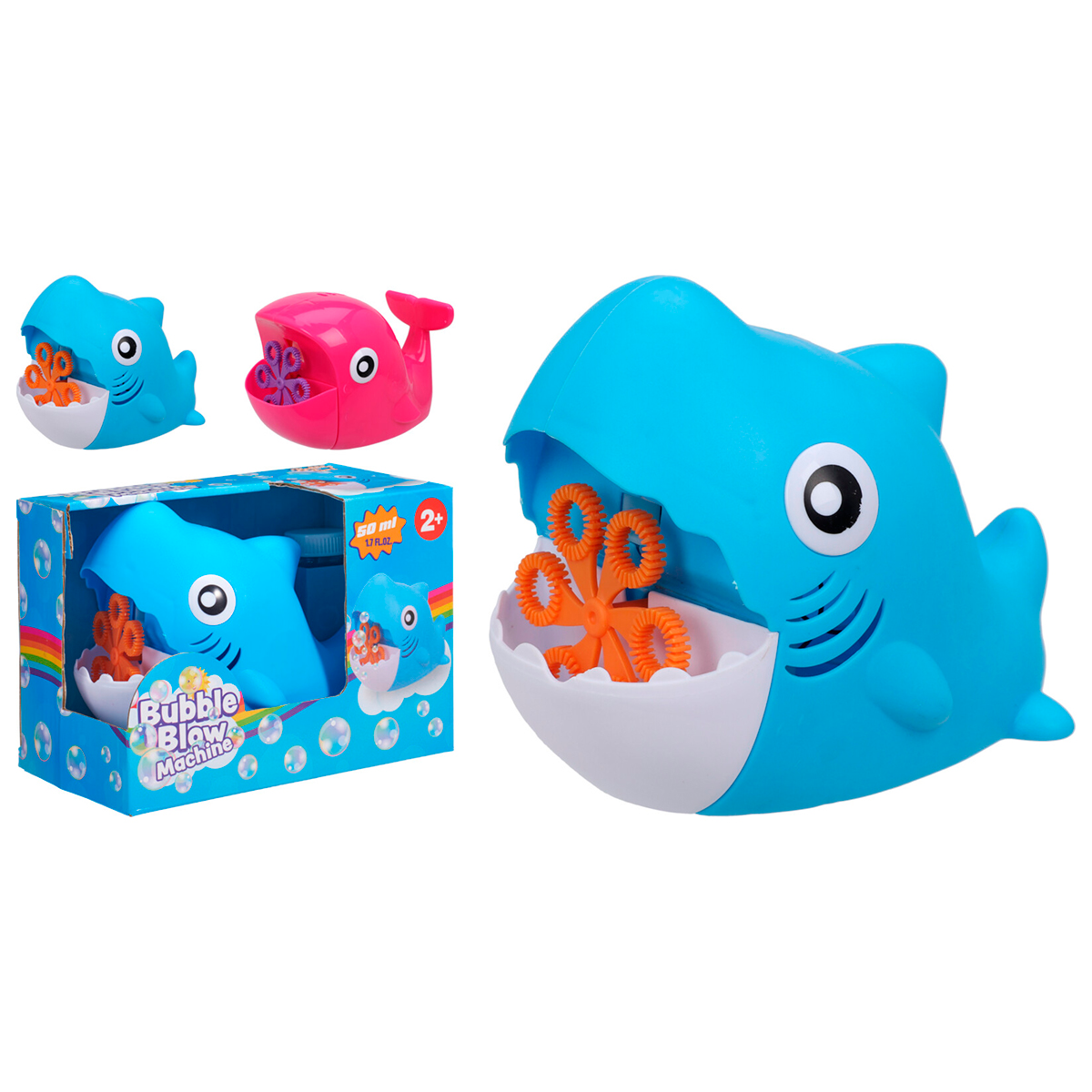 Игрушка для выдувания мыльных пузырей 2 дизайна в ассортименте 497300100 К