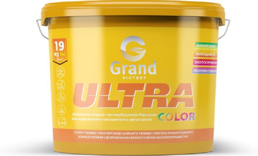 Краска акриловая в/д Grand Victory "Color База С" 19кг