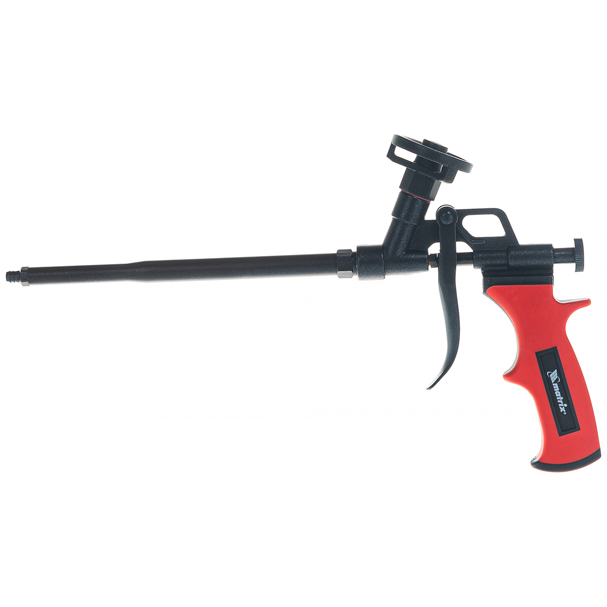 Пистолет для монтажной пены, тефлоновое покрытие, двухкомпонентная ручка// MATRIX