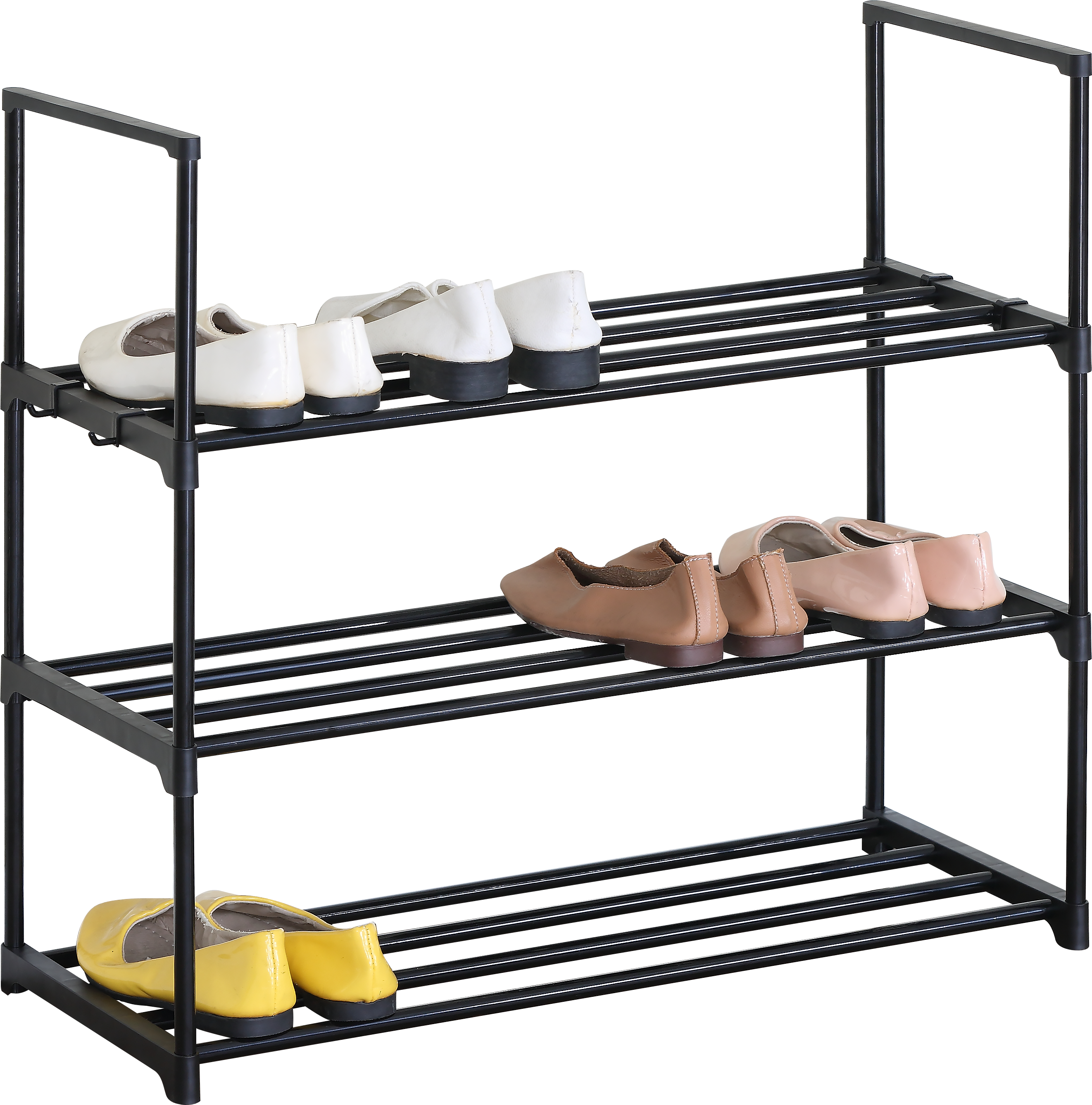 Полка для обуви GDX 3х ярусная 67х29х62 см CN