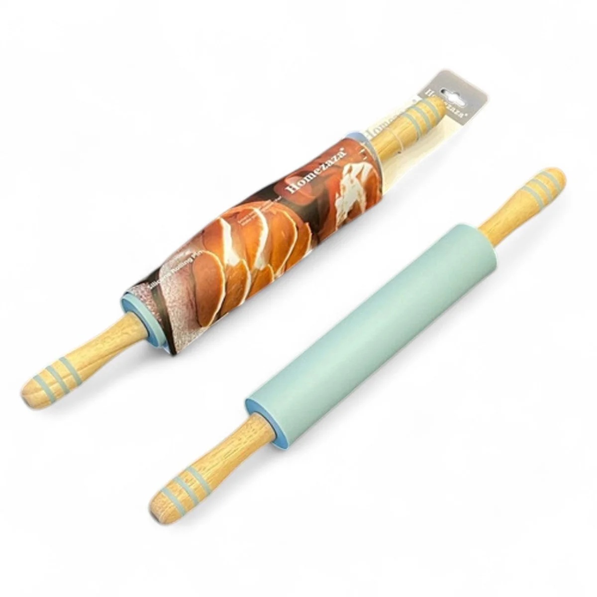 Скалка DH 48 см дерево/силикон DH0646