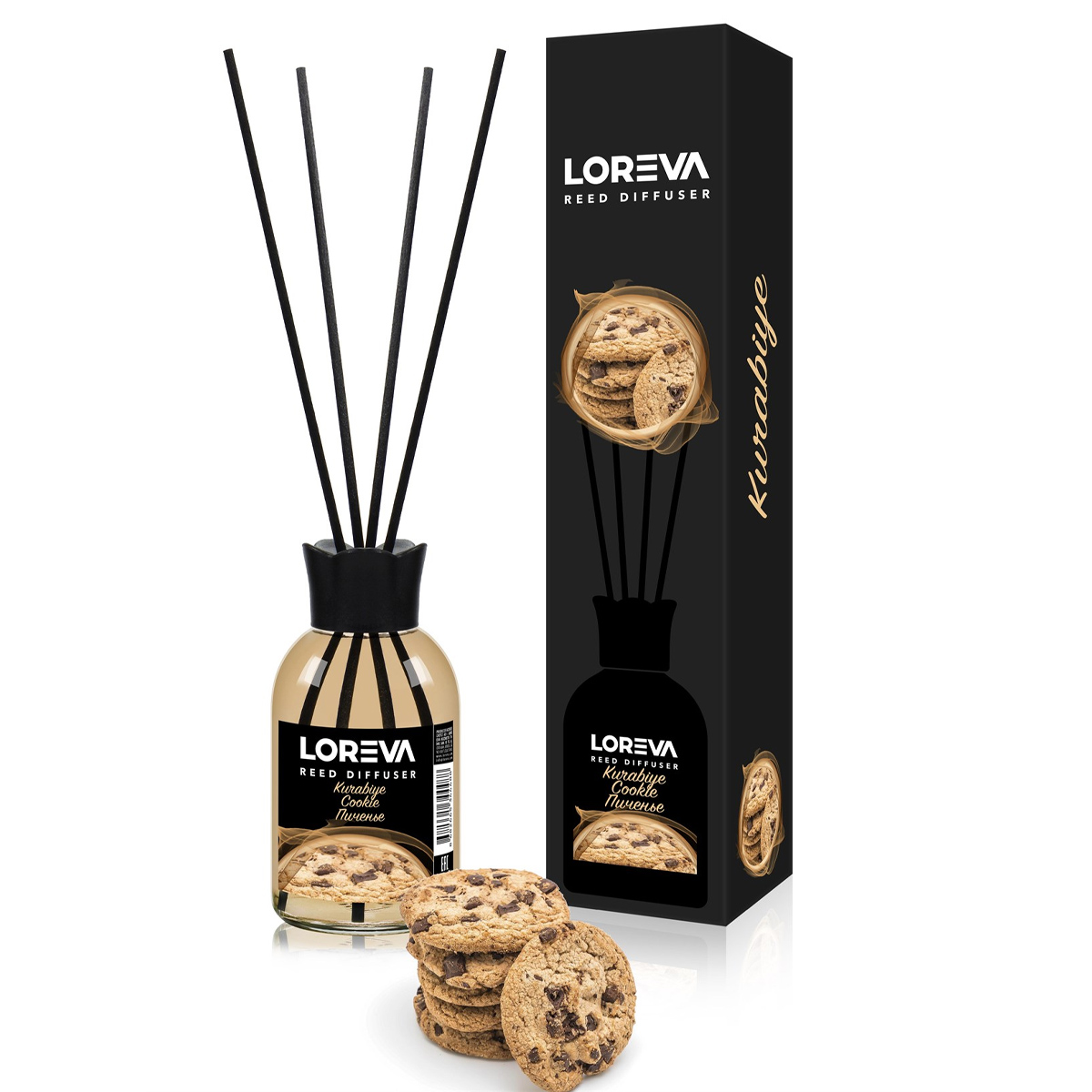 Аромадиффузор Loreva 55 мл Печенье Аромадиффузор Loreva 55 мл Печенье