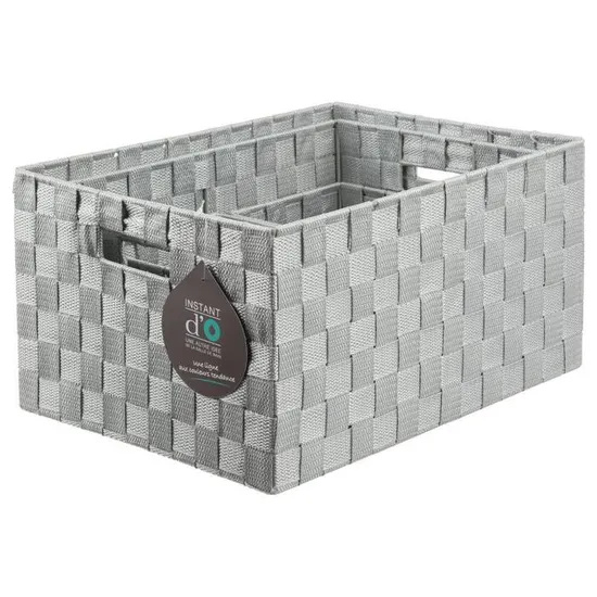 Корзина для хранения 5Five 20х15х12 см плетение, серый 105759