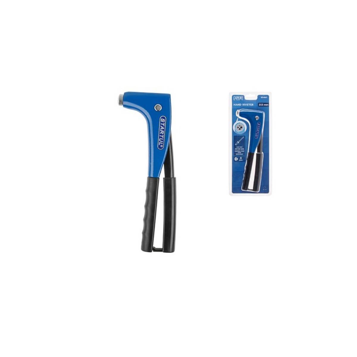 Заклепочник усиленный 2,4-4,8мм  EXPERT STARTUL (SE4067), арт.SE4067