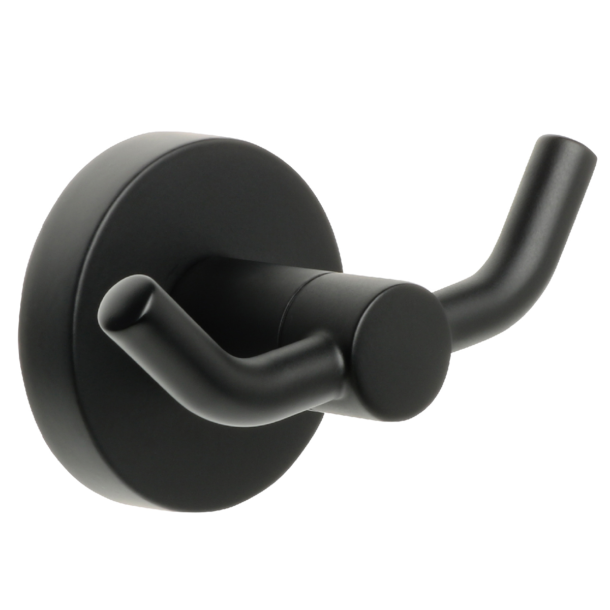 Крючок двойной FIXSEN "COMFORT BLACK" черный FX-86005A