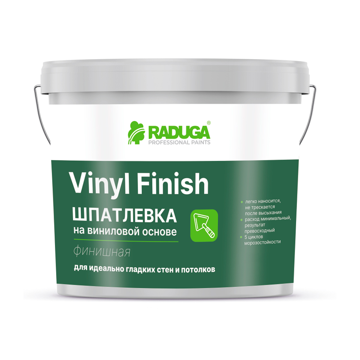 Шпатлевка на виниловой основе "Vinyl Finish" финишная 7 кг Шпатлевка на виниловой основе "Vinyl Finish" финишная 7 кг